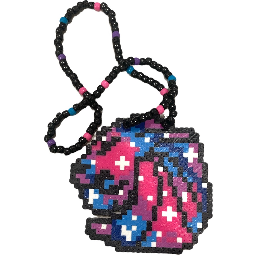 Seven Lions Kandi Necklace Custom Homemade